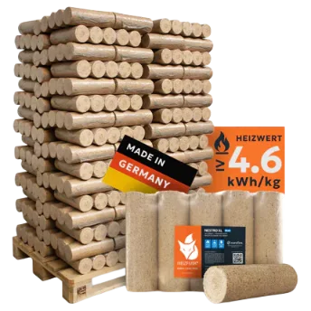 Nestro XL Blue 96 x 10 kg Weichholz Heizwert: ≥ 4,6 kWh/kg